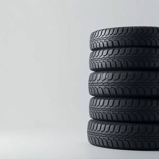 Stack of car tires